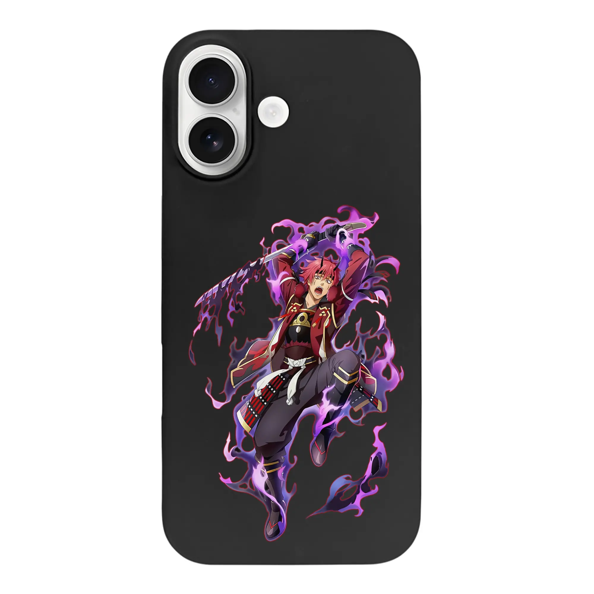 転生したらスライムだった件 グッズ,ベニマル - iPhone 17 シリーズ シリコンケース 薄型 耐衝撃 指紋防止 ソフトタッチカバー 精密フィット 傷防止 保護ケース iPhone 17/17 Air/17 Pro/17 Pro Max 対応